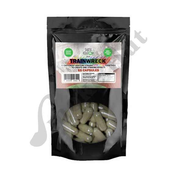 Earth Kratom - Trainwreck Capsules